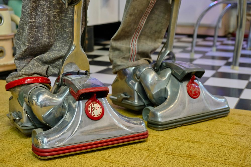 Display inside the Museum of Vaccums