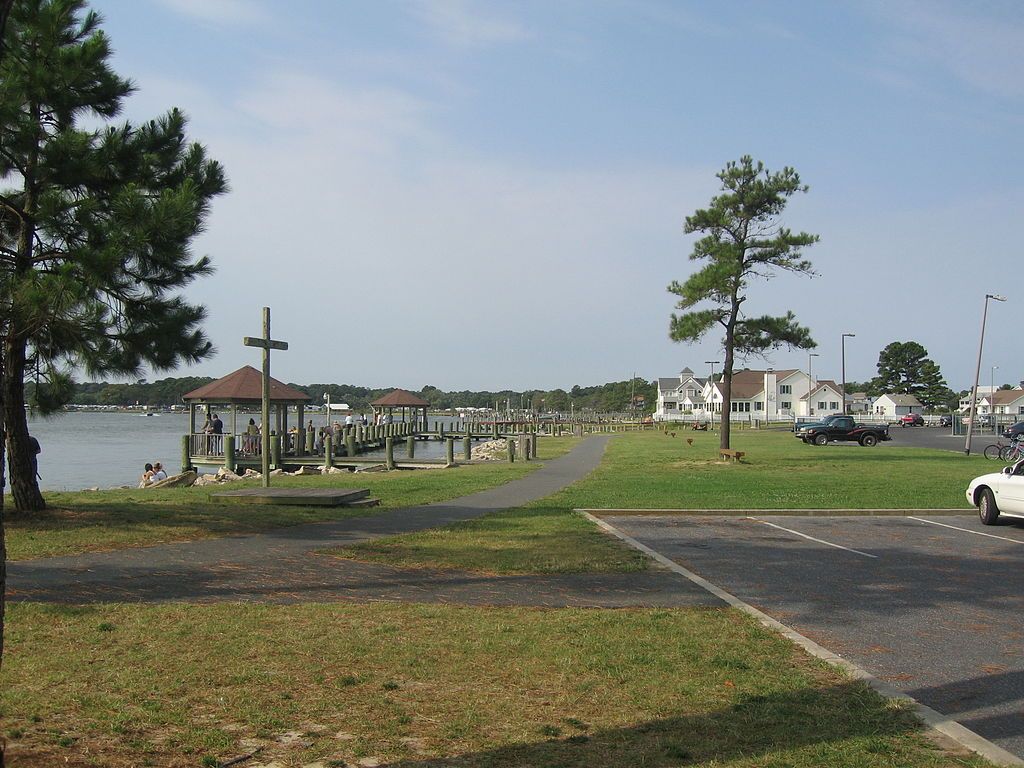 View of the Veterans Memorial Park