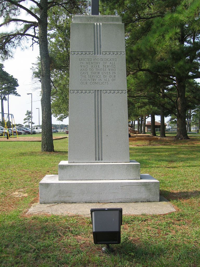 View of the Veterans Memorial Park