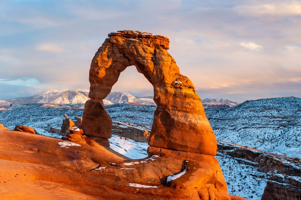View of Delicate Arch