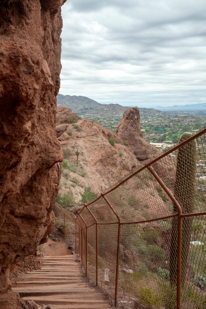 View of Echo Canyon Trailhead
