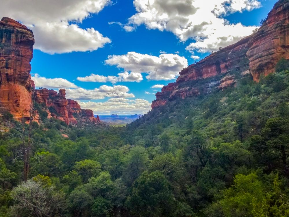 View of Fay Canyon Trail