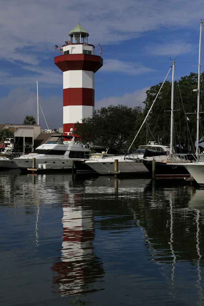View of Harbour Town Lighthouse