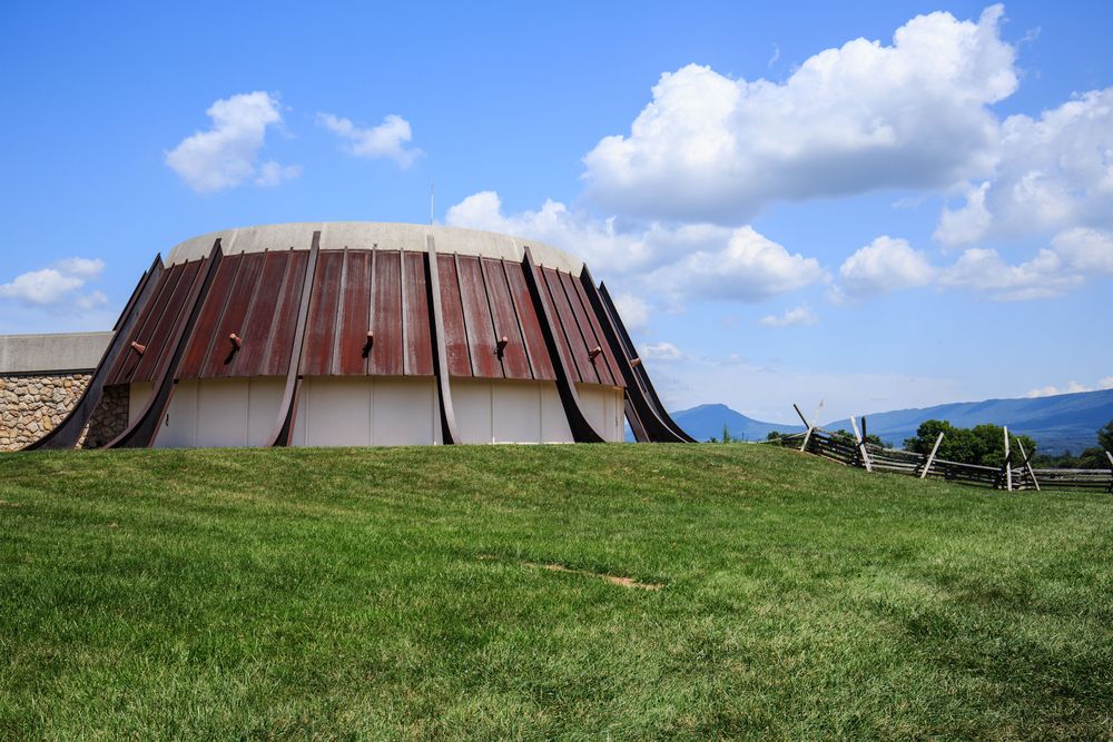 Unique architecture of Virginia Museum of the Civil War