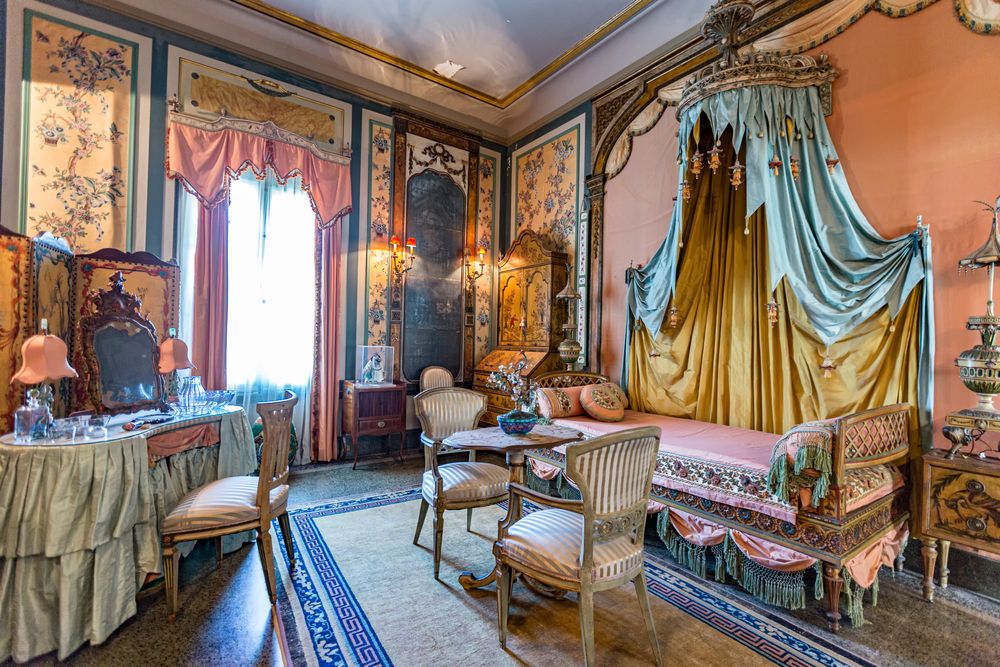Interior view of the Vizcaya Museums and Gardens