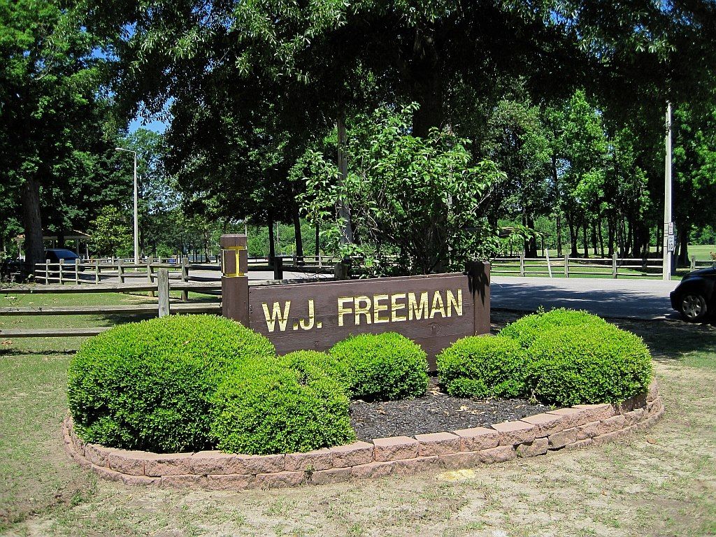 View of W. J. Freeman Park