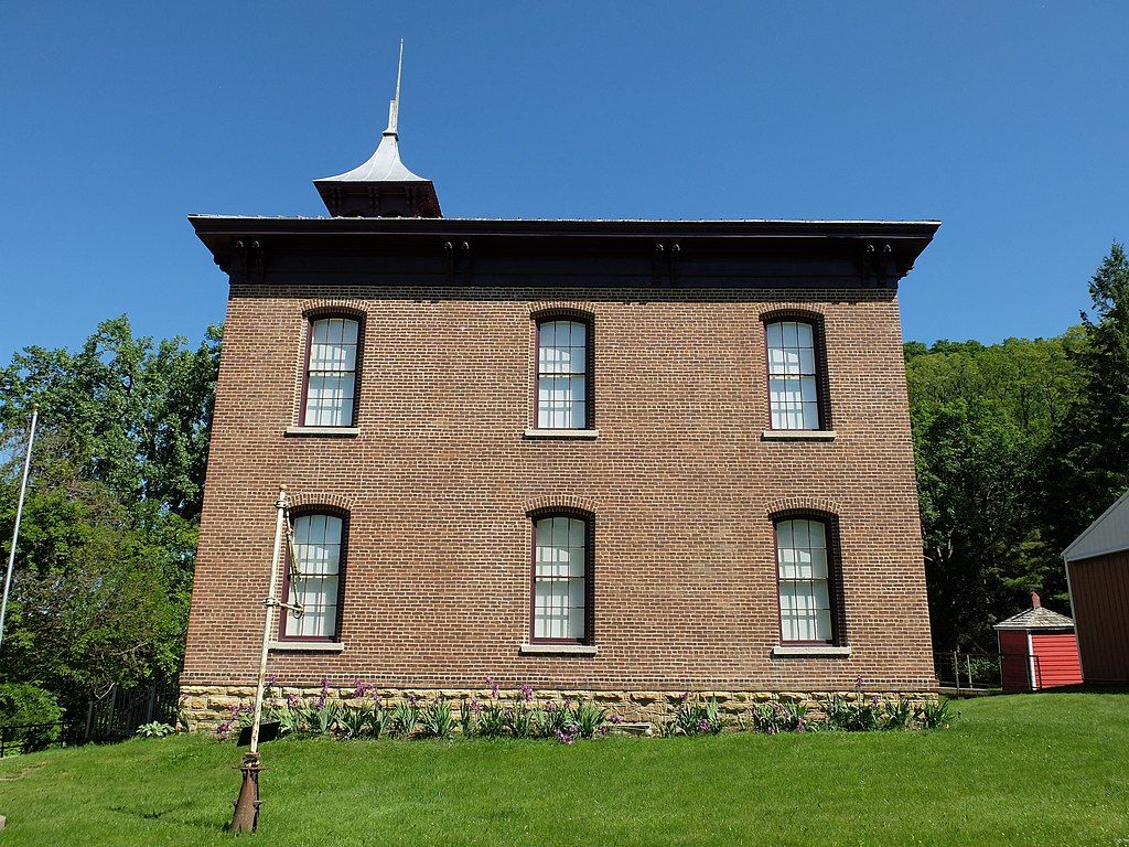 Back view of Wabasha County Historical Society Museum