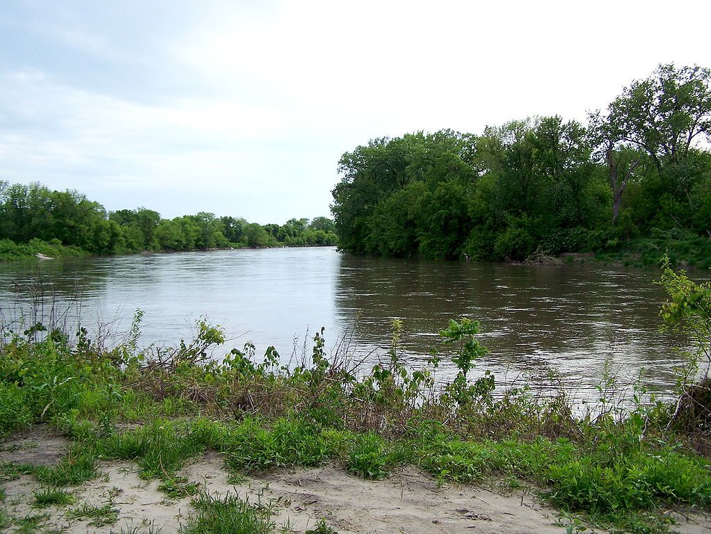 River at Walnut Woods State Park