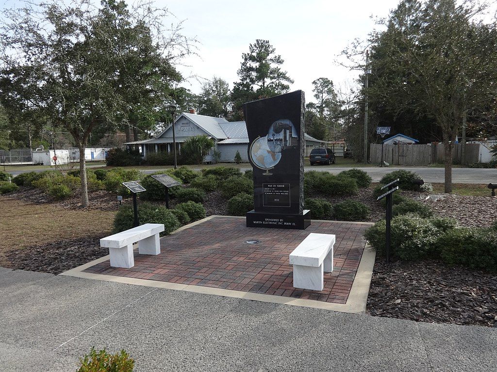 View of Old Homosassa Veterans Memorial