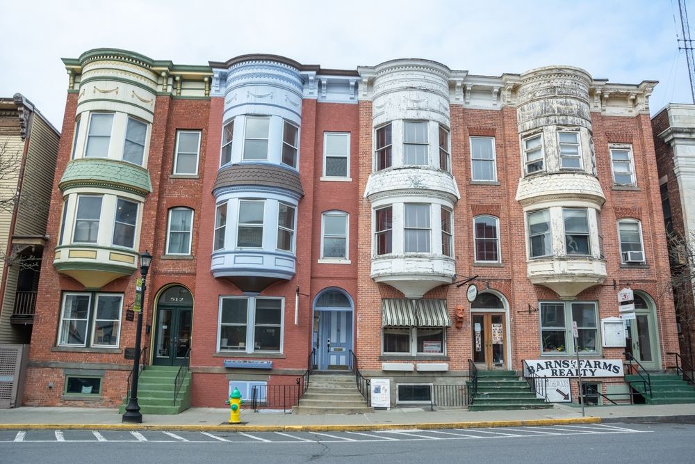 Victorian style townhouse at Warren Street