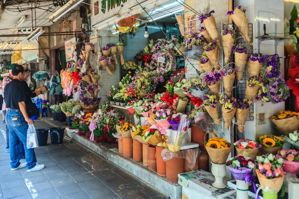 Pak Klong Flower Market