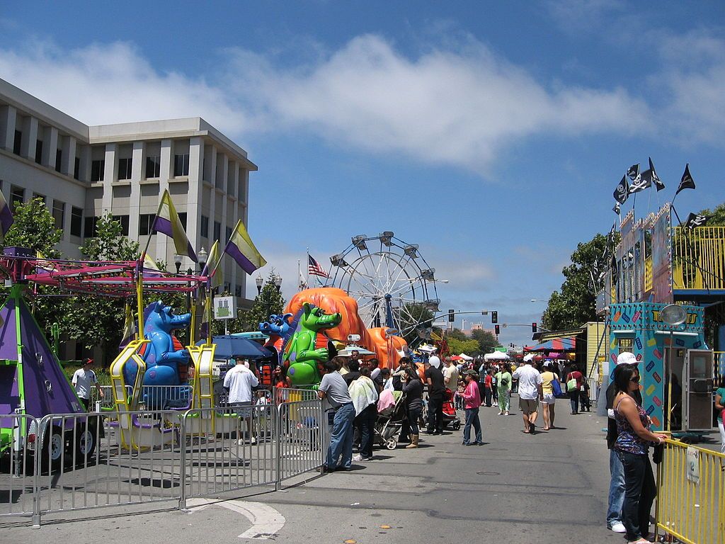 Rides at Watsonville Strawberry Festival