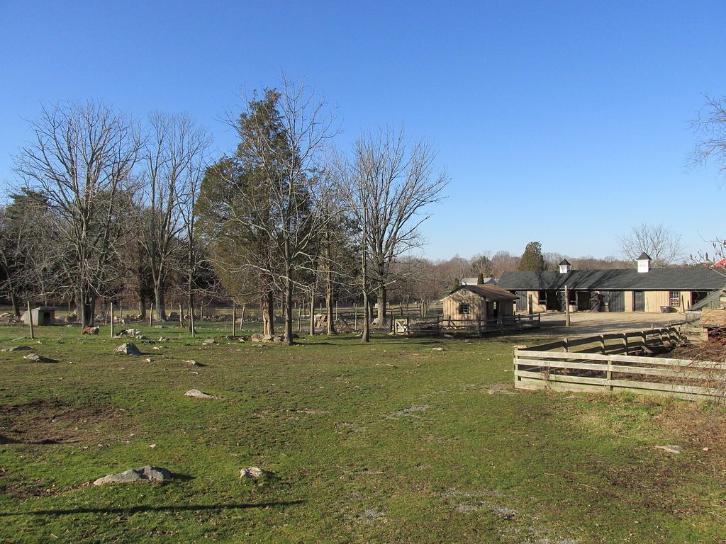 View of Weir River Farm