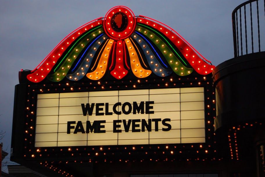 Sign in Genesee Theatre