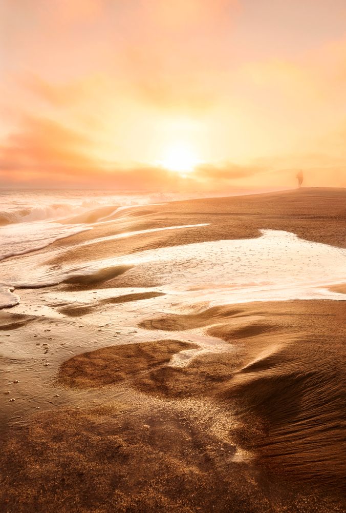 Stunning sunset at Westward Beach