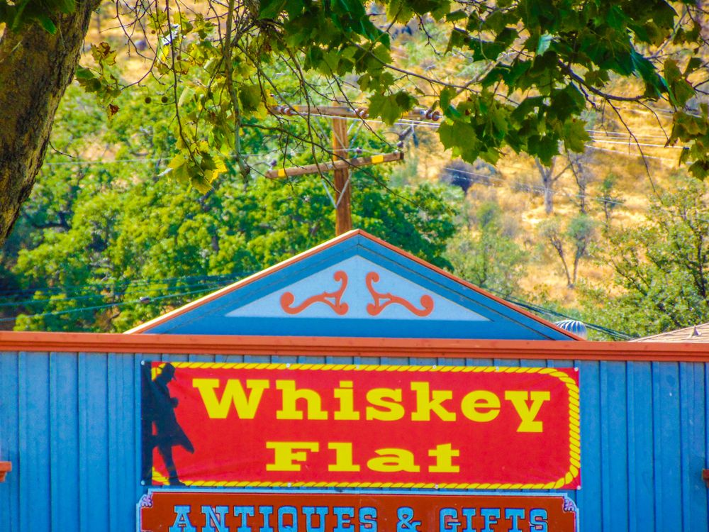 Whiskey Flat Antiques & Gifts at Kernville, California