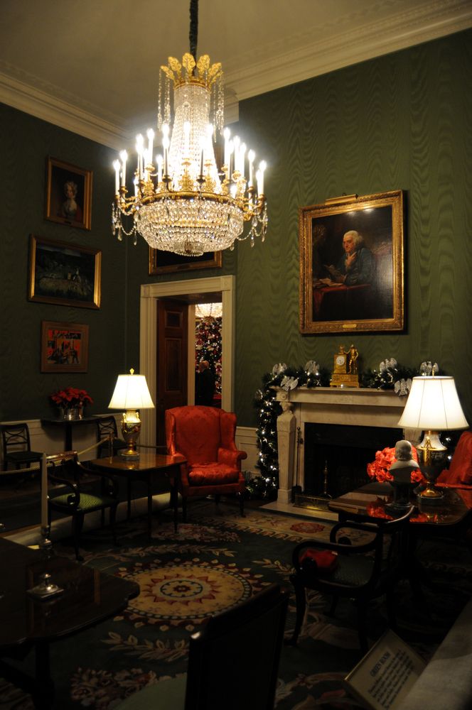 Interior view of White House 