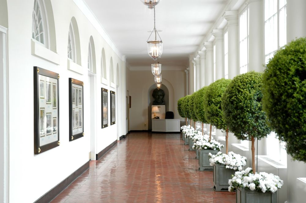 Corridor in White House