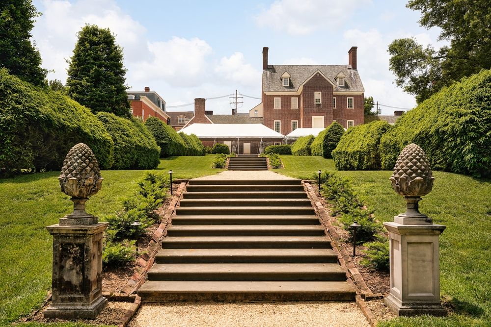 Exterior view of the William Paca House and Garden