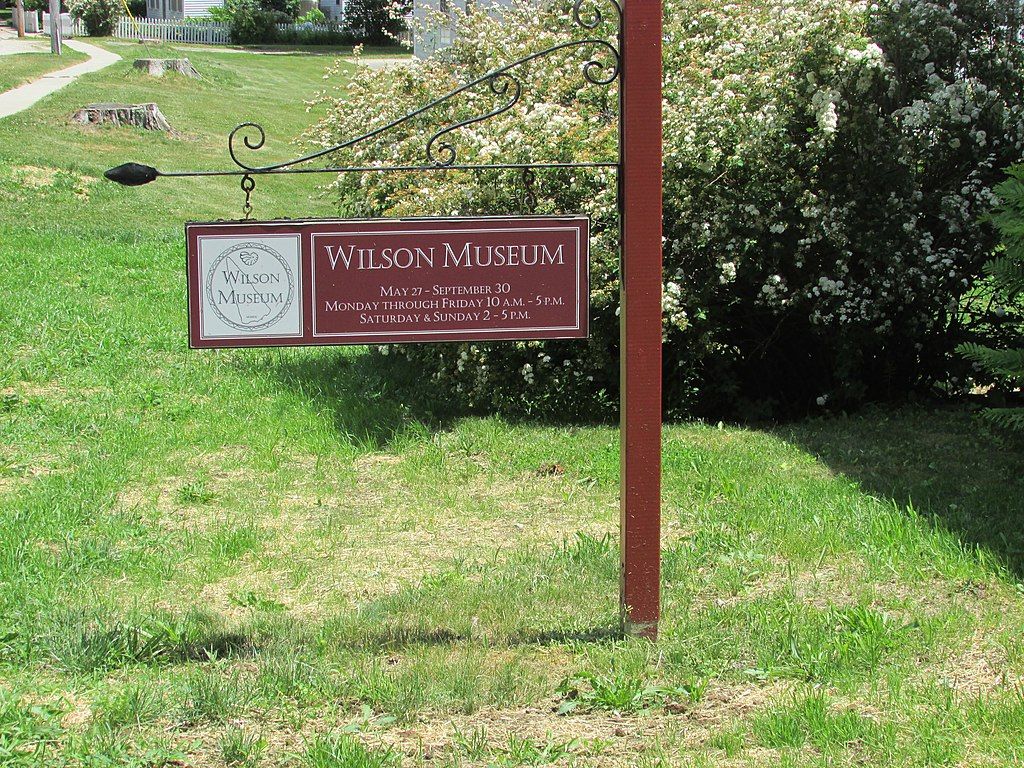 Sign board of Wilson Museum