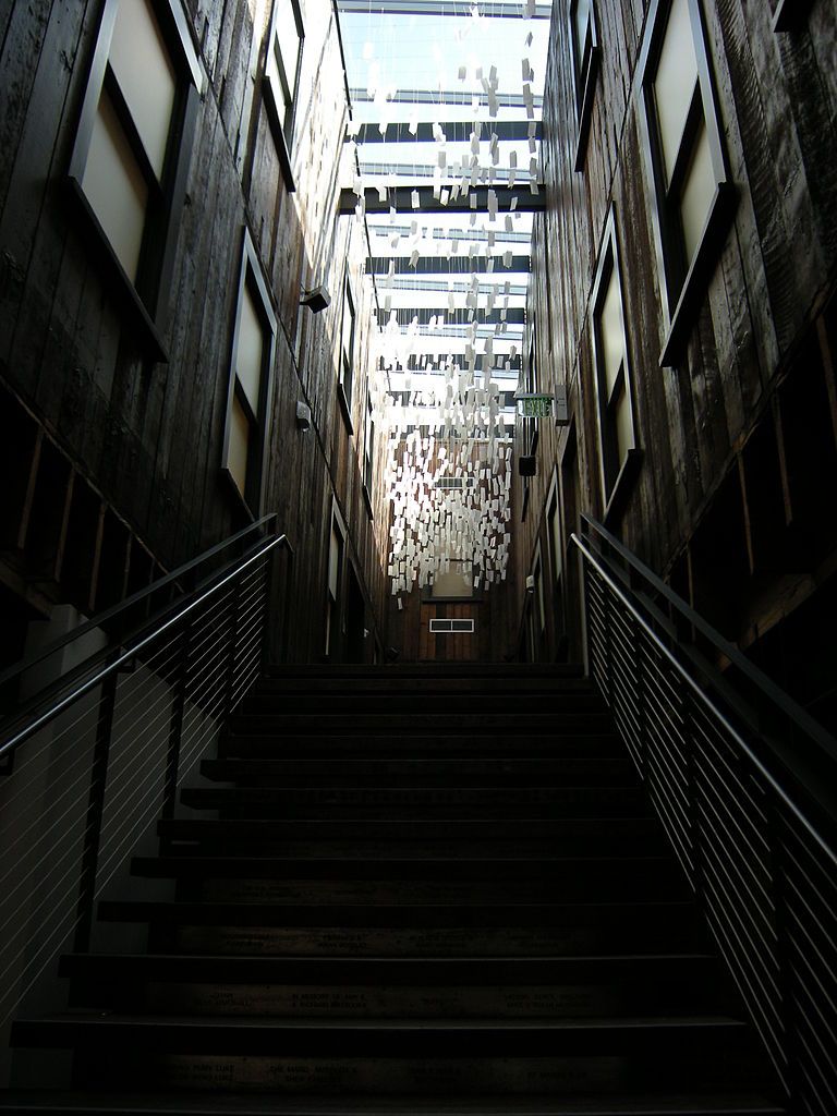 Stairs at Wing Luke Museum