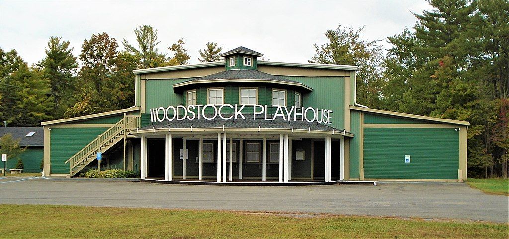 Exterior of the Woodstock Playhouse
