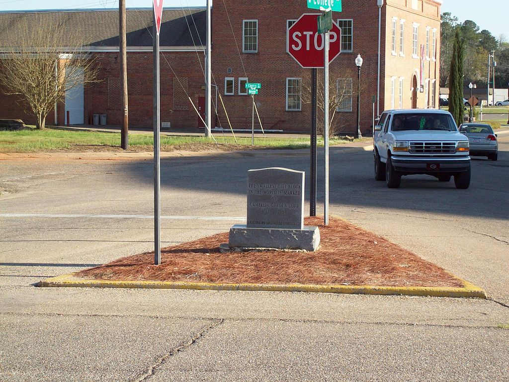 Daytime view of the World's Smallest City Block