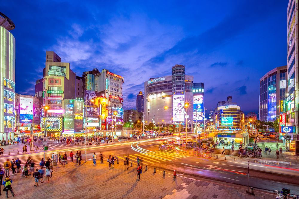 Ximending in Taipei