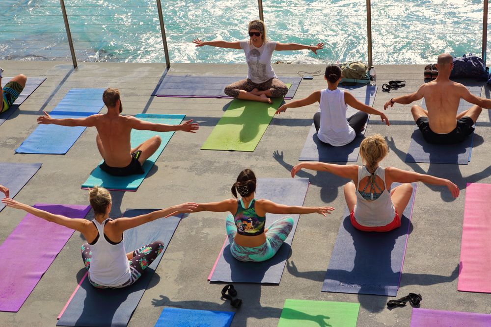 Do Yoga by the Ocean in Bondi, Australia