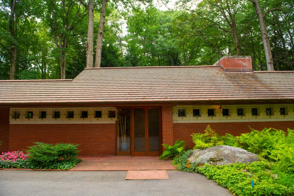 Entrance to Zimmerman House