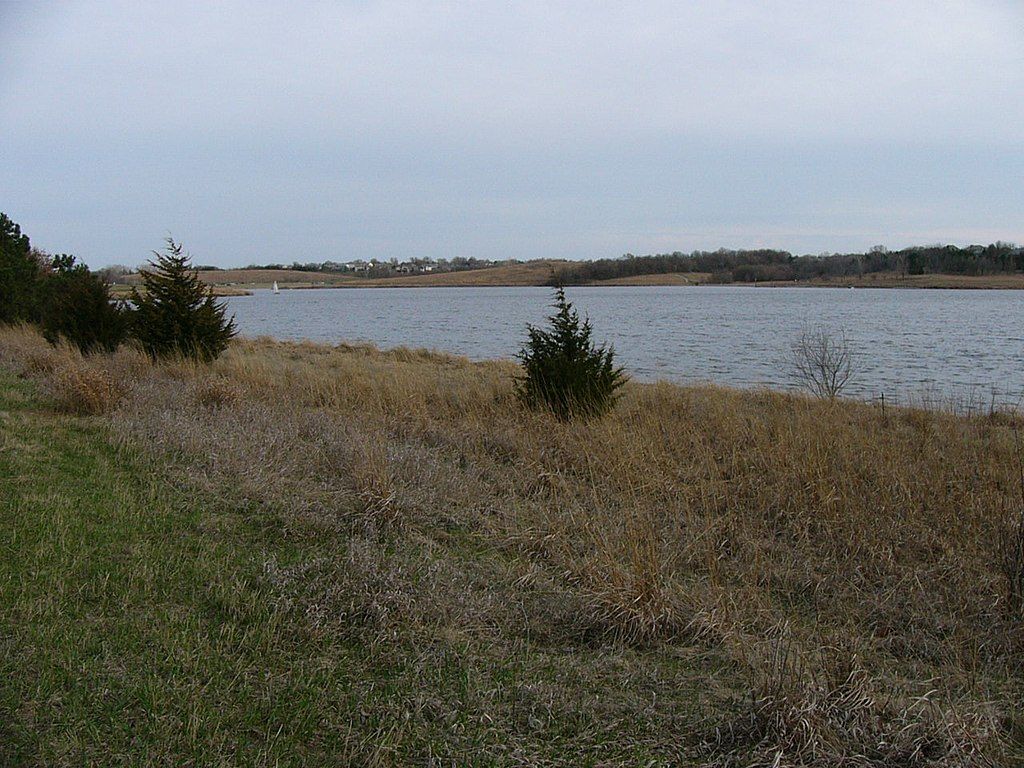 View of the Zorinsky Lake Park