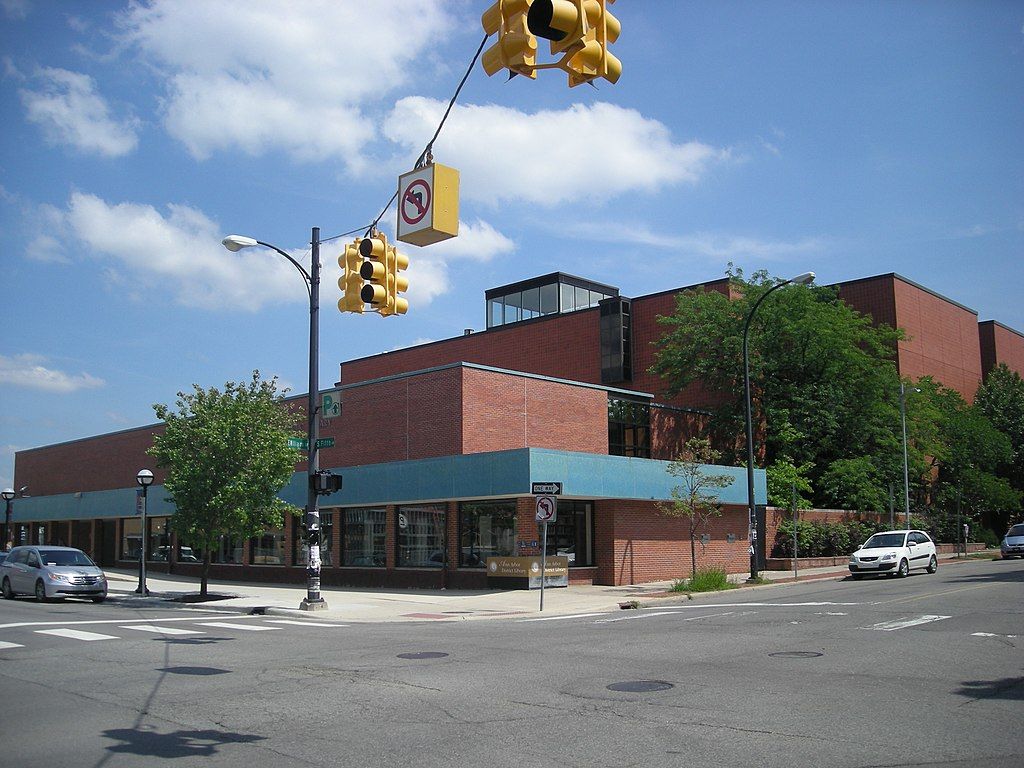 Exterior of Ann Arbor District Library