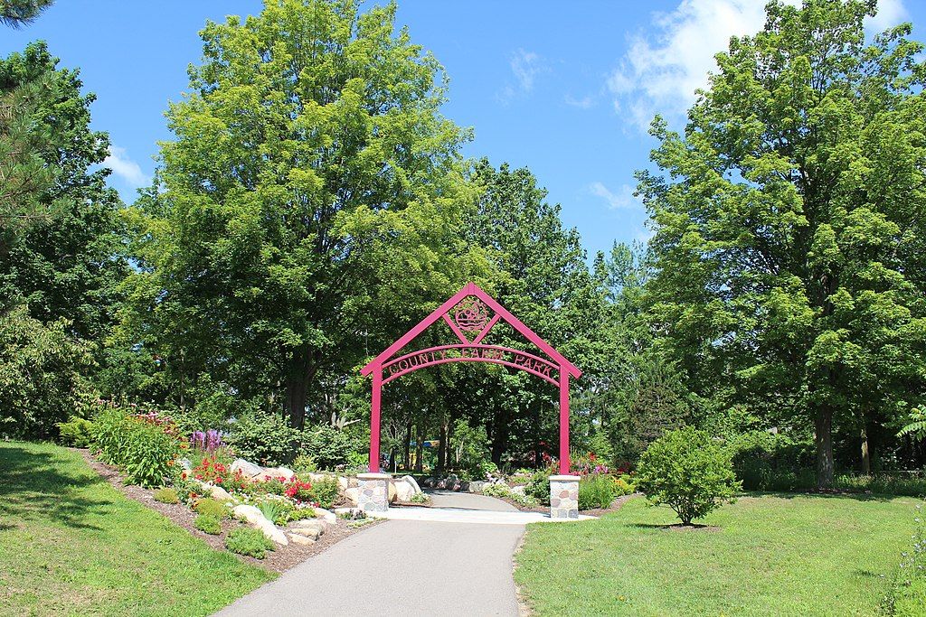 Entrance to Ann Arbor's County Farm Park