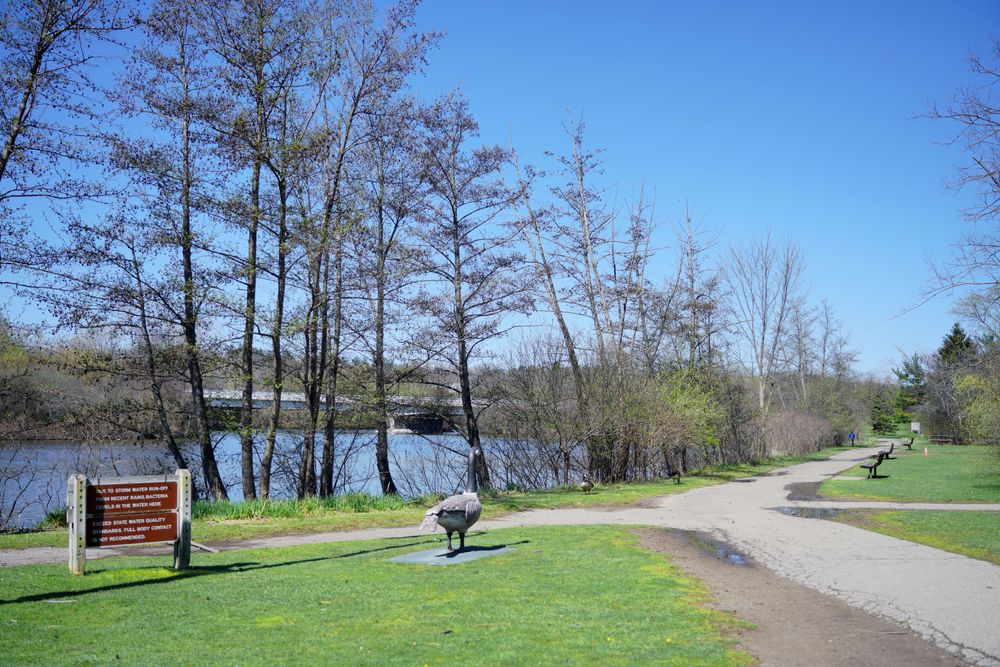 The grounds of Gallup Park