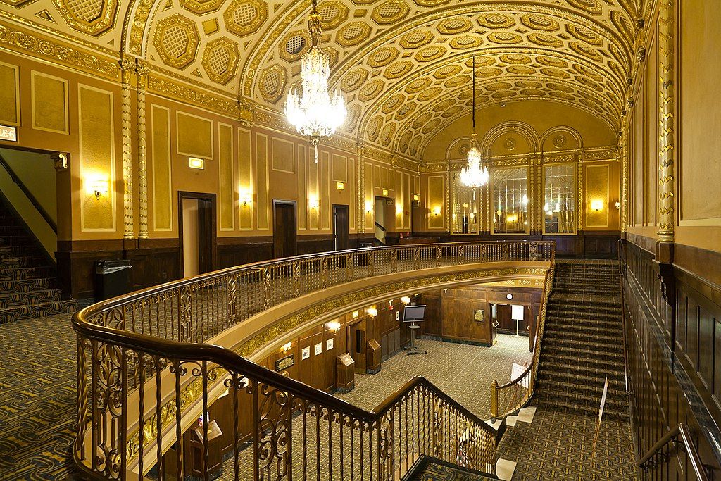 Grand interior of Michigan Theater