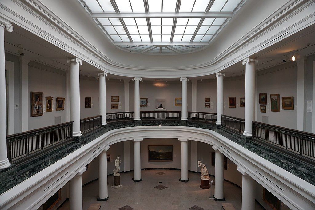 Interior of the University of Michigan Museum of Art