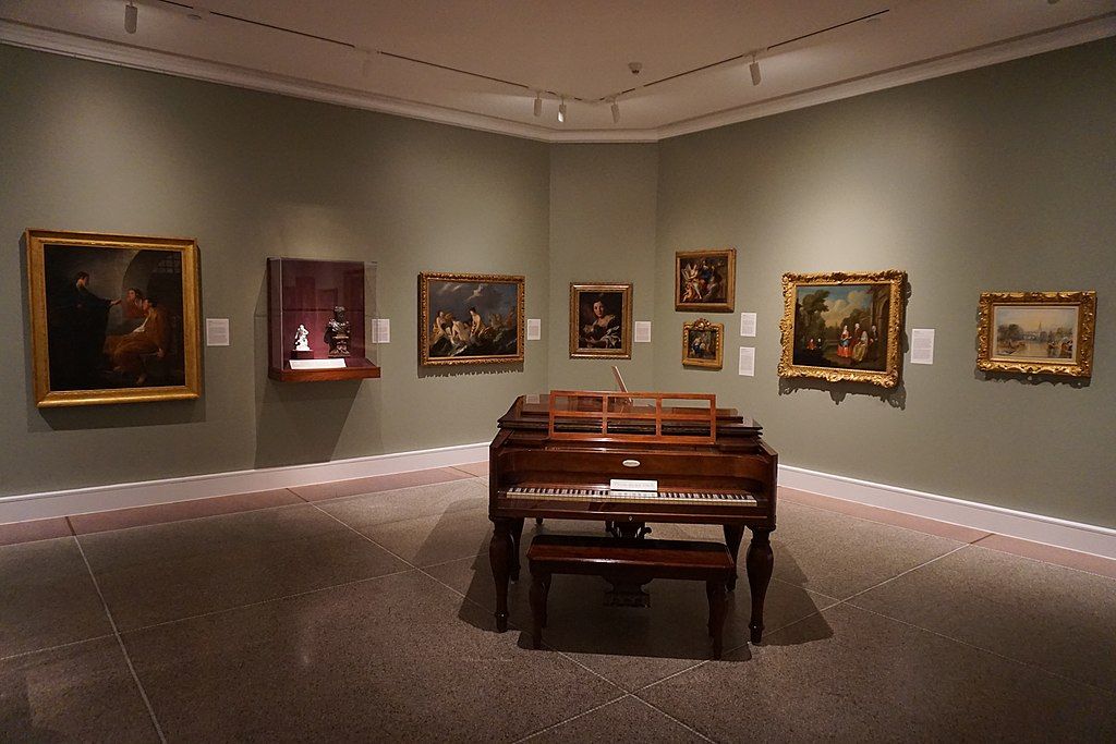 European art exhibit in University of Michigan Museum of Art
