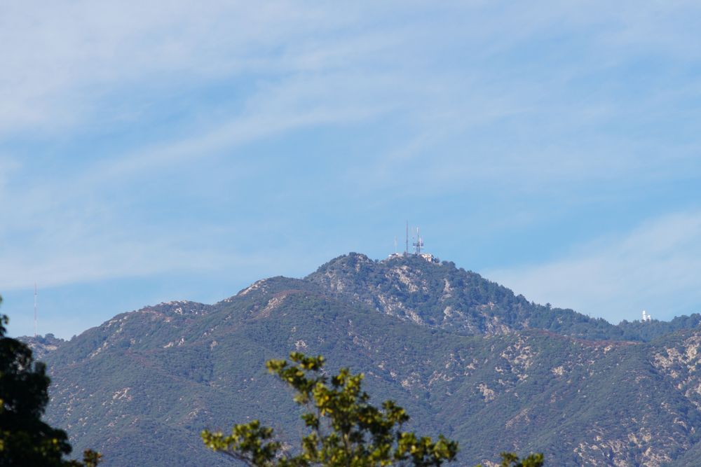 Scenic view of Mount Wilson