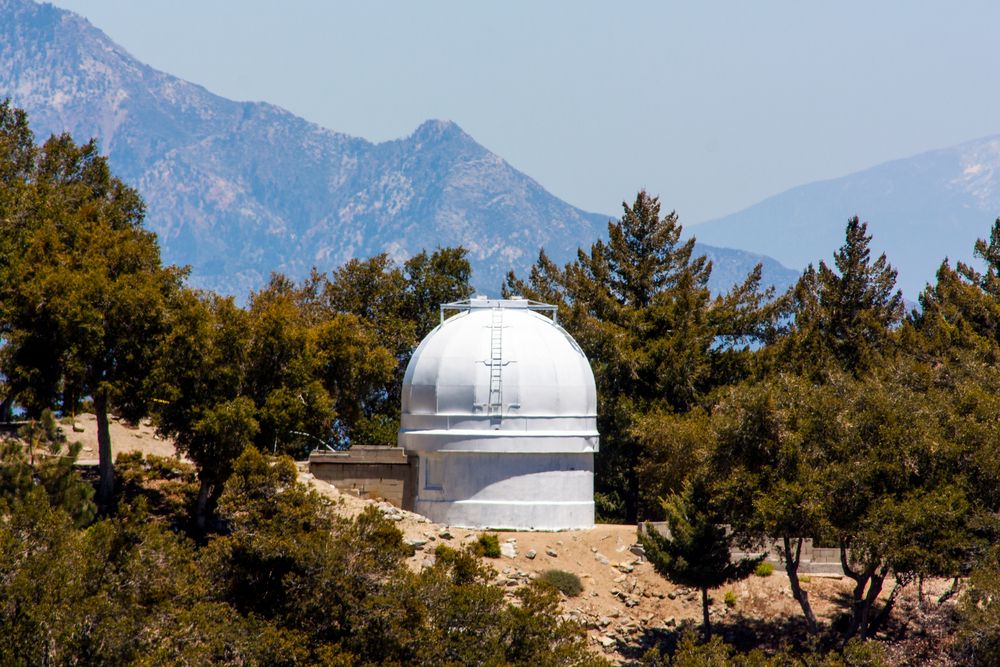 View of Mount Wilson observatory