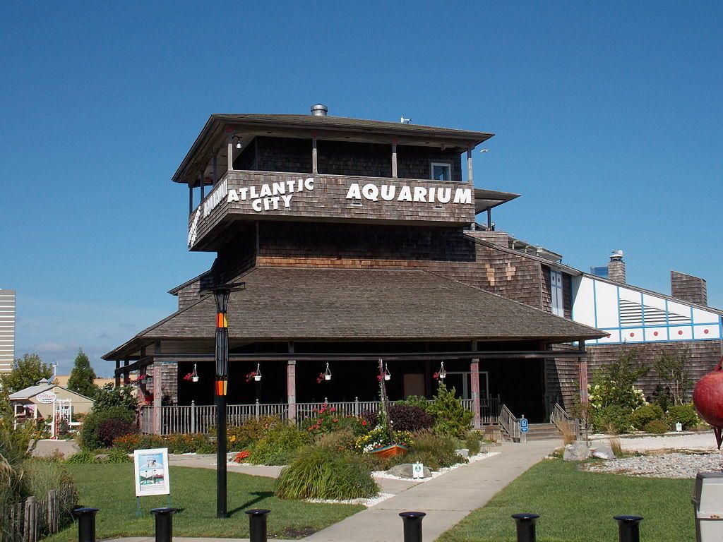 Exterior of the Atlantic City Aquarium