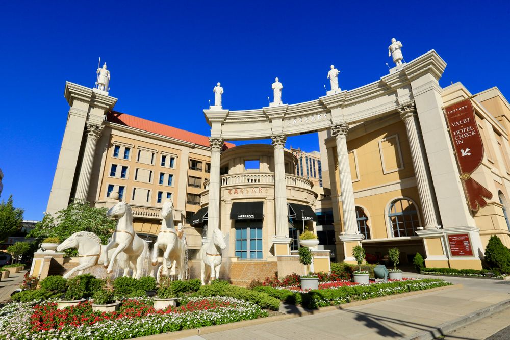Exterior of Caesars Palace