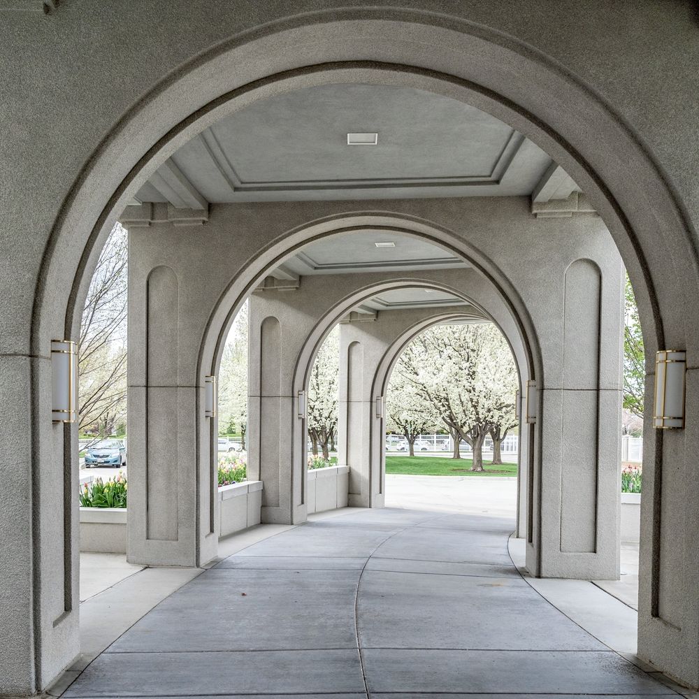 Corridors of Mount Timpanogos Utah Temple