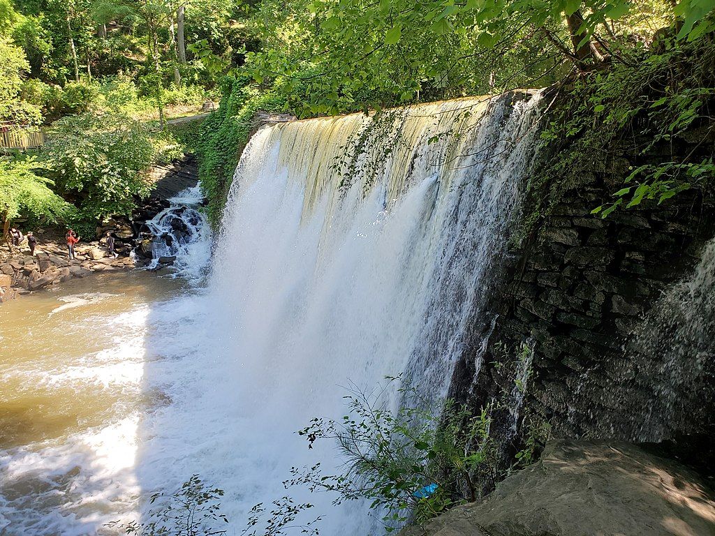 Waterfalls at Chattahoochee River