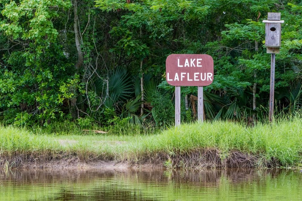 Lake Lafleur at Palmetto Island State Park