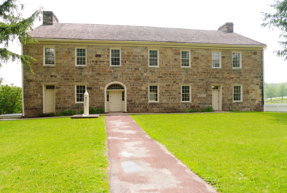 Exterior of the Lemon house at Allegheny Portage Railroad National Historic Site