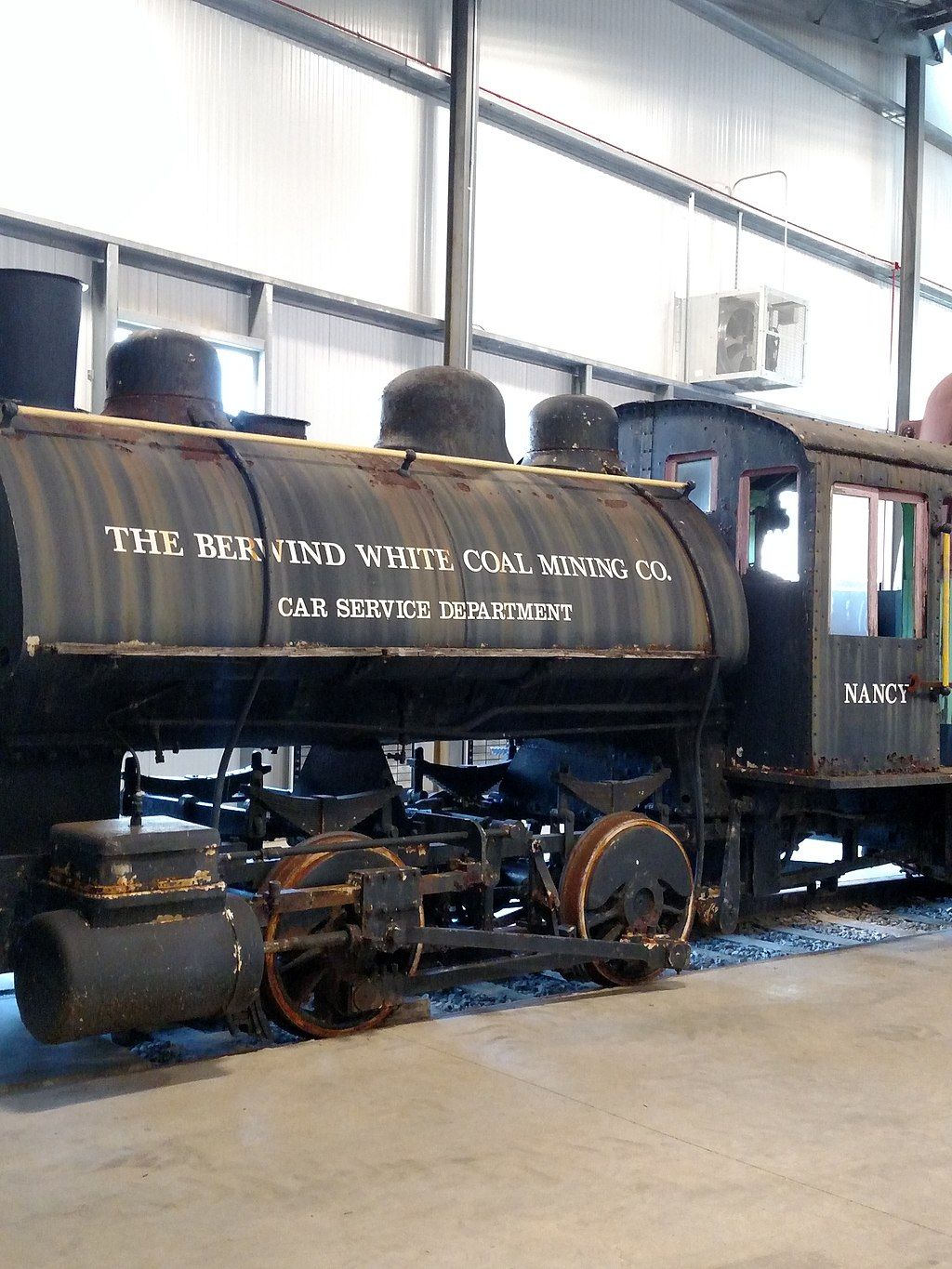 An old vehicle in Railroaders Memorial Museum