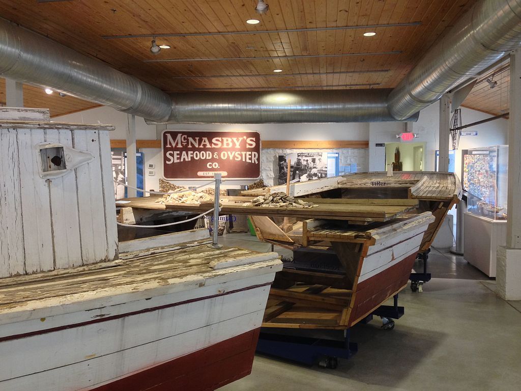An exhibit in Annapolis Maritime Museum