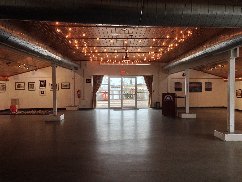 The assembly hall of Annapolis Maritime Museum