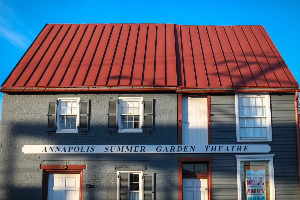 Exterior of the Annapolis Summer Garden Theatre