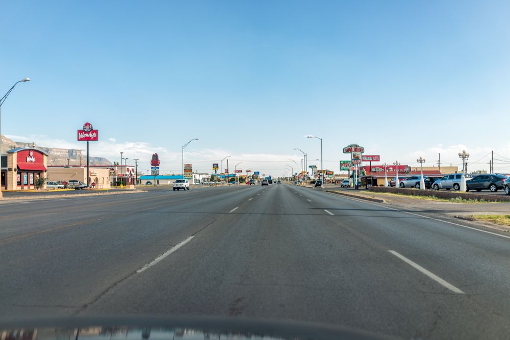 View of Alamogordo Main Street